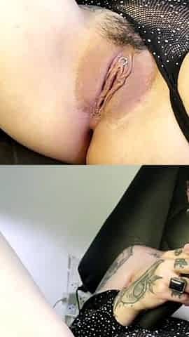 My Boss Finds Out I'm Masturbating in the Tattoo Studio.