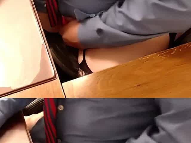 Work Zoom Encounter - Sissy Wearing Chrotchless Hose and Pink Pants