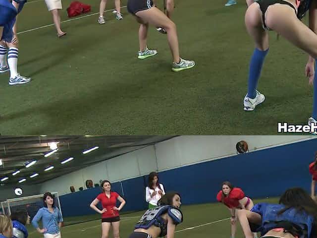 Naughty College Girls Naked Football