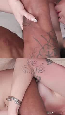 Natalie Knight Surrenders to Her Black Lover's Huge Cock