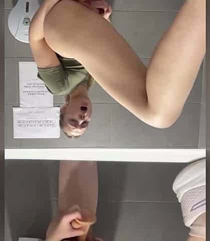 First Time Anal Fuck with Big Cock in Public
