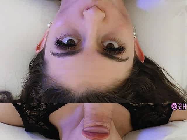 Beauty Teen Blowjob Cum in Mouth Swallow