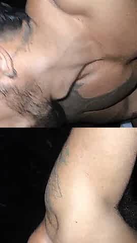 In the movie theater booths, the dick went up the little guy's ass