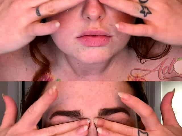 Lewd amateur brunette teen meg davis webcam masturbation