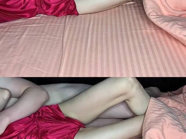 Wife woke up from a thick knob in her cunt