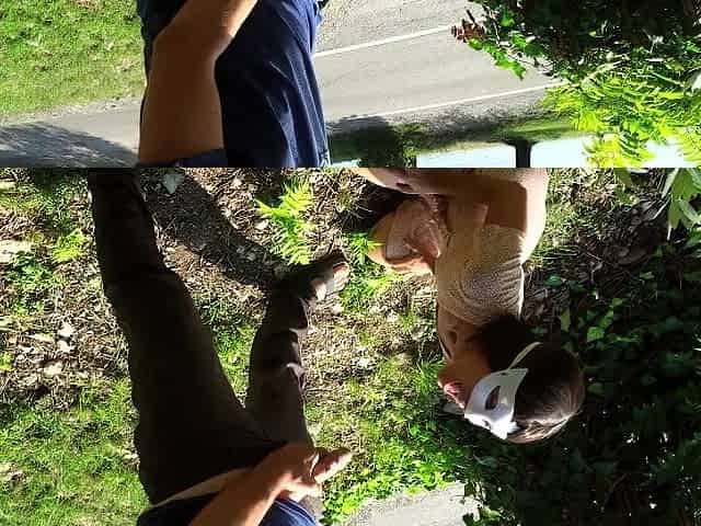 PissPlay Bruce And Morgan Public Ass Licking
