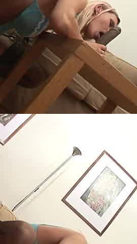 Patricia has an interracial fuck with black cock in her ass to enjoy the cum