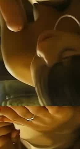 A Beautiful Young Brunette to Fuck on the Couch