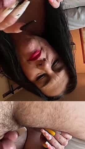 Mystery Man Gets a Blowjob & Cums on Tits