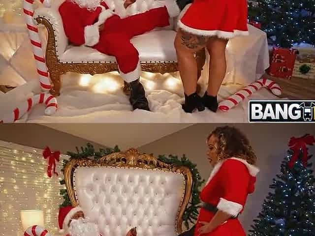 Large Booty Mrs Claus