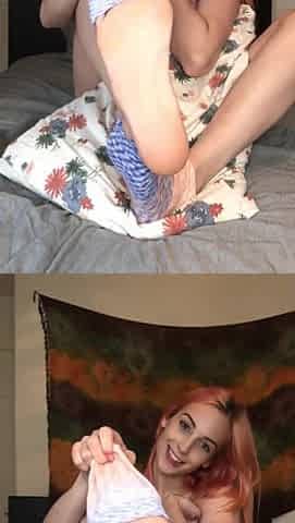 Amateur Foot Fetish Girlfriend Sucks And Gives A Footjob
