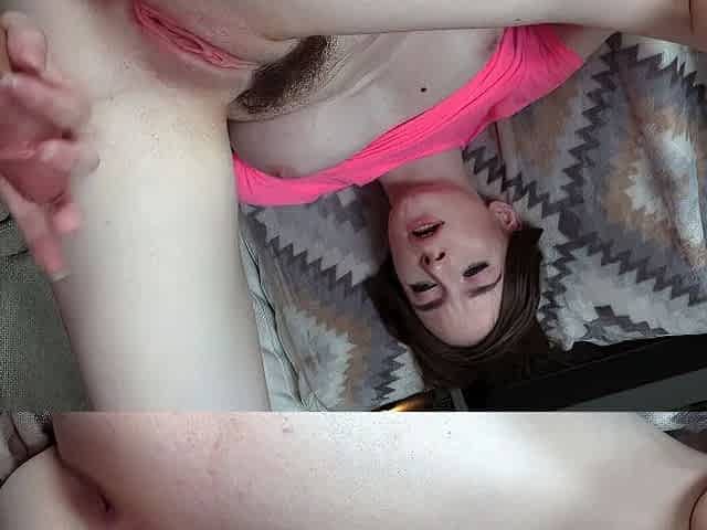 Busty Brunette Teen Beauty: Use All My Holes!