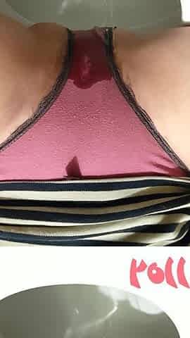Forgot to take off Panties :O