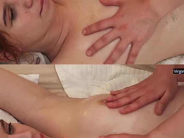 Frosya Baklanova surrenders to masseuse toy