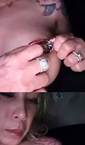 Cute amateur brunette naughty in solo jerking show on camera
