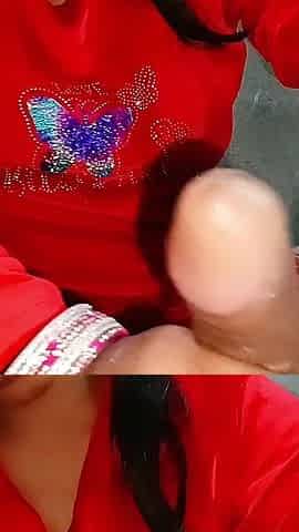 Cumshot in Mouth Indian Bhabhi