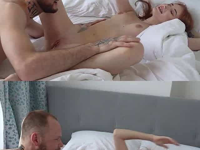 Morning Sex with My Slutty Redhead Tinder Date