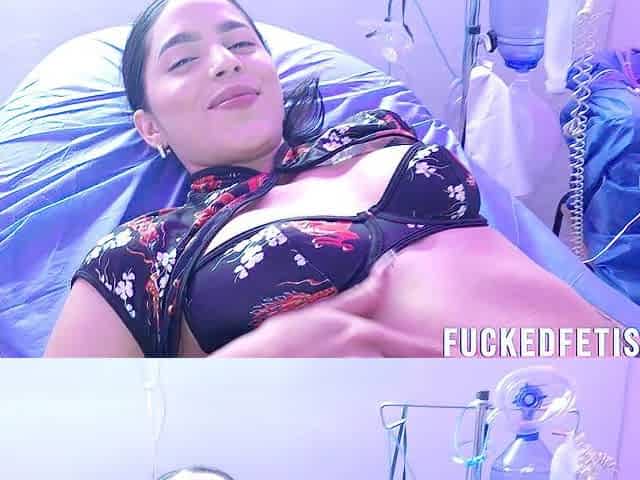 Helen star ninja underclothes hawt at Medical room