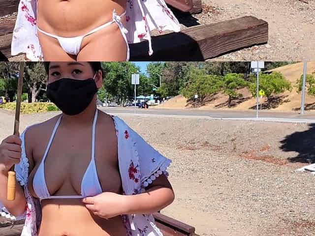 Sexdate amateurs at the public beach 1