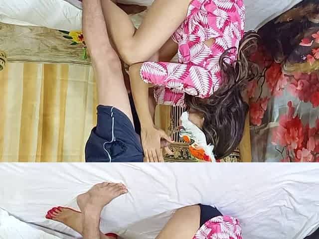 Horny Sexy Nepali Girl Blowjob Boyfriend Big Dick