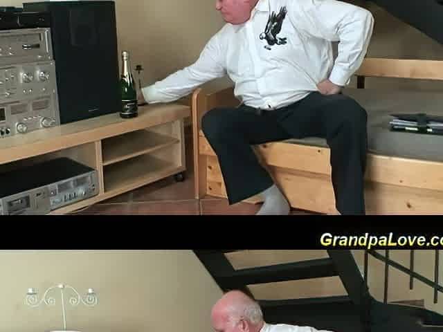 fortunate day for lewd old man