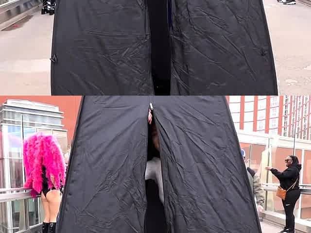 Big boobs amateur hottie sex outdoor in public