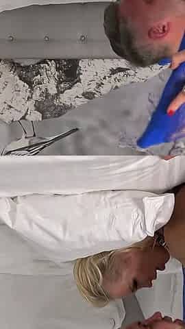 Sloppy Sex & Facial with Blonde MILF Rebecca Moore