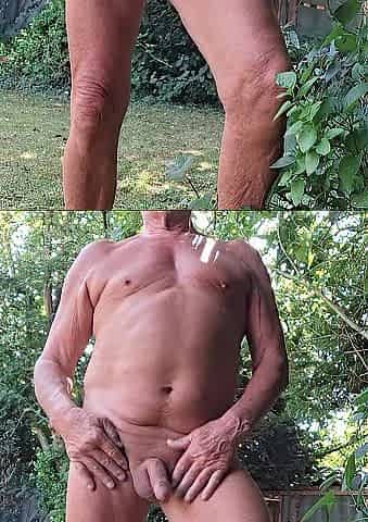 Bare in public, but not alone