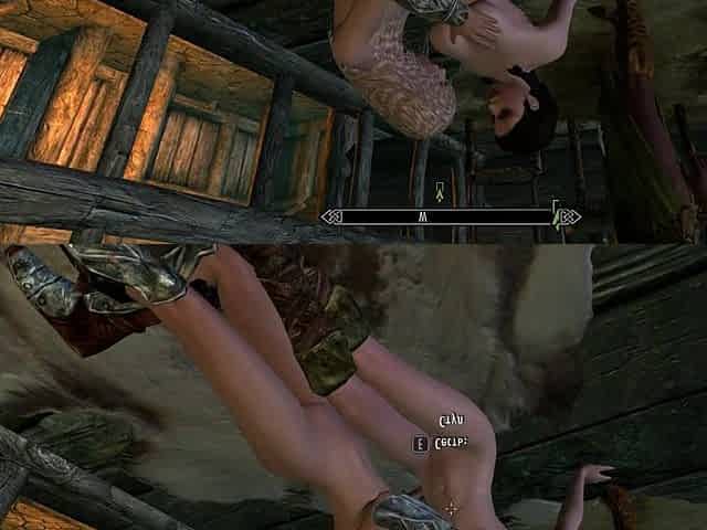 Lesbos from Skyrim Interracial