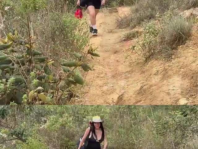 PREGGO WOMAN INSANE FOR SEX BY THE RIVER ENDS UP HAVING HARD SEX OUTDOORS