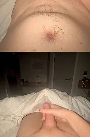 Hotel jerk off and jizz flow chav homo