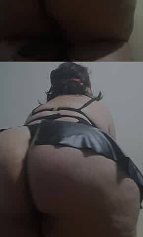 Mature BBW MILF Anal Solo with DP