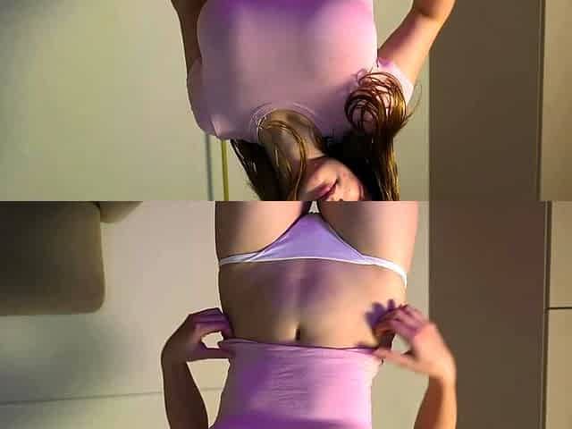 Great Big Boobs On Masturbating Redhead
