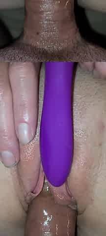 Precum on Clit with a Cream Pie and Female Orgasm