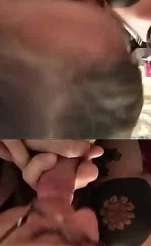 POV Double Blowjob with Natalie and Thea