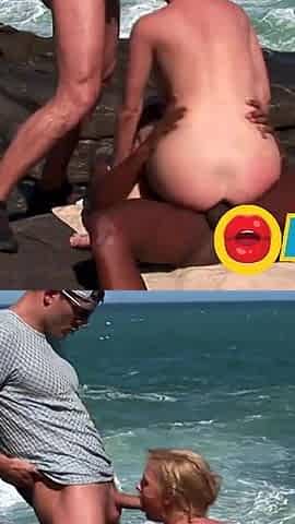 Anal threesome for a slutty blonde with big tits
