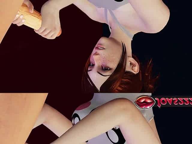 Rule34 Animation of Perfect Body Girl Ashe in Pool Sloppy Wet Blowjob with Sensual Moans, and Glory Hole Mouth Fuck