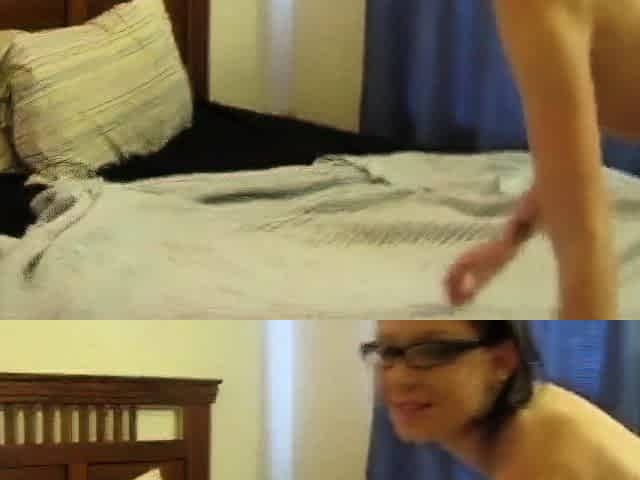 Tiny Red Slut Dildo Licks