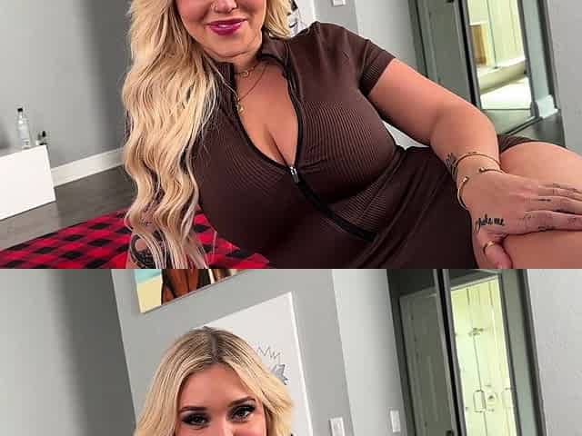 Tatted Up Thic Big Booty Blonde Bombshell Step Sis Finally