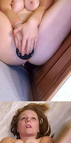 Awesome Teen With Big Boobs Dildo Masturbation