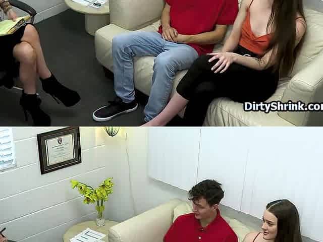 Dr. Mackenzie wants a threesome with hot couple