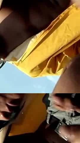 Outdoor Great Action, Anal and DP with Yoha - Internal Cum