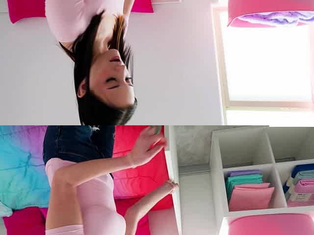 Skinny jeans teen stepsister is so tight