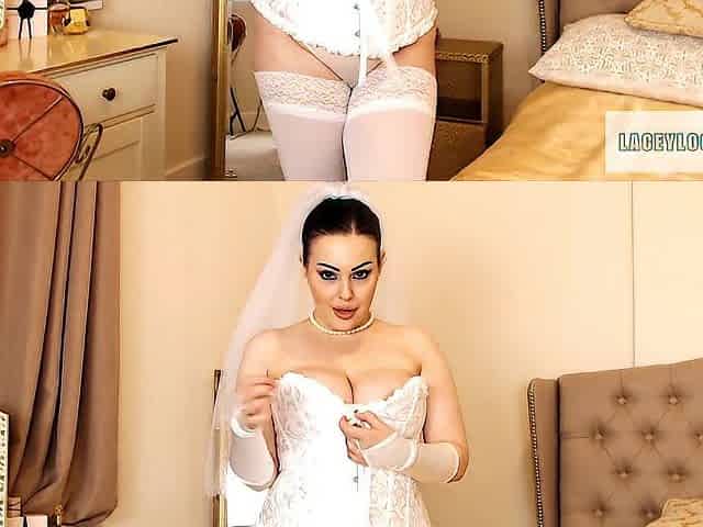 Large Boobs British Bride POV Seduction - LaceyLoo