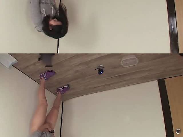 Subtitled Japanese bottomless Pee Desperation in HD