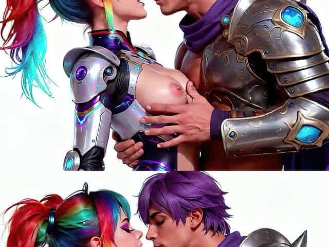 AI-Generated Hentai: Exploring Private Moments with Emphasis on Giving a kiss and Blowjobs (AI Generated)