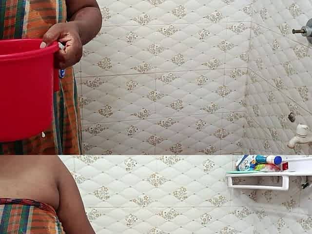 Desi Vabi Shawor Nature Bengali Bathroom