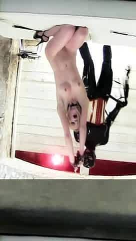 Bitch used and made to cum hard