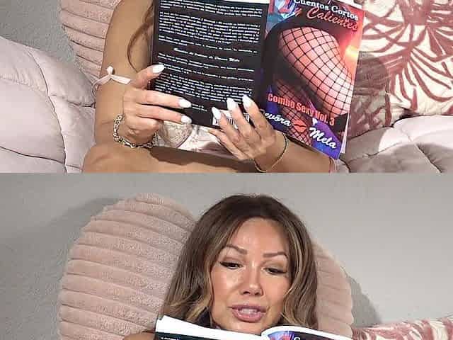 Hot Lalin girl mother I'd like to fuck Reads a Hot Spanish Story