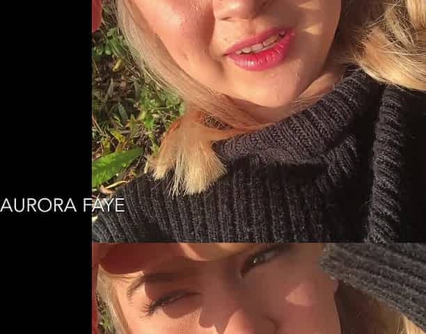 shy hotty has a great time outdoors